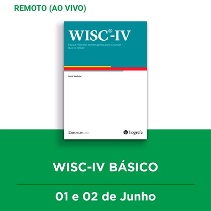 07. Curso remoto | WISC-IV Básico | 01 e 02/06
