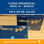 12. Curso Presencial - WISC-IV - Básico 18/06 - RJ