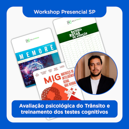 16. Workshop Presencial SP | Workshop: Avaliação do Trânsito e treinamento dos testes | 12/07