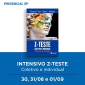 21. Curso presencial SP | Intensivo Z-TESTE: Coletivo e individual | 30, 31/08 e 01/09