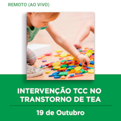 26. Curso remoto | Intervenção TCC no transtorno de TEA | 19/10