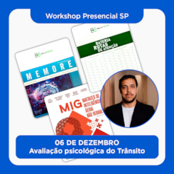 29. Workshop Presencial SP | Workshop: Avaliação do Trânsito e treinamento dos testes | 06/12