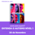 31.  Curso presencial BSB | Leve para quem? Entenda o Autismo nível 1 | 30/11