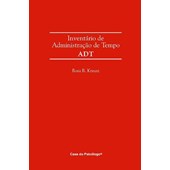 ADT - Inventário de administração de tempo - Caderno de registro de respostas