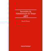 ADT - Inventário de administração de tempo - Kit Completo ADT - Inventário de administração de tempo - Kit Completo