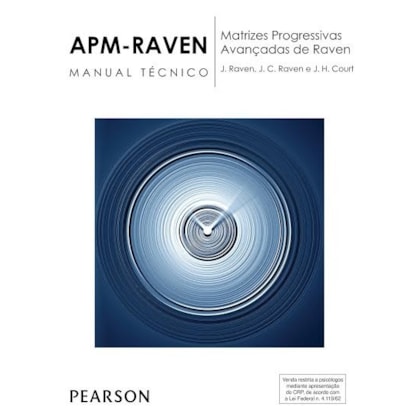 APM-RAVEN - Matrizes progressivas avançadas de Raven - Caderno de aplicação I e II