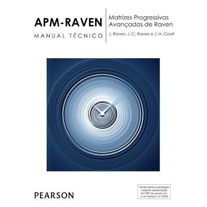 APM-RAVEN - Matrizes progressivas avançadas de Raven - Kit de REPOSIÇÃO