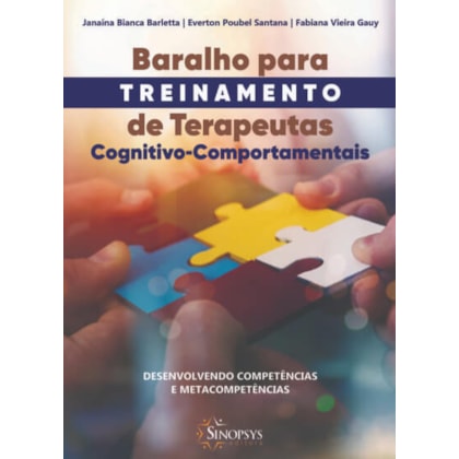 Baralho para treinamento de terapeutas cognitivo-comportamentais