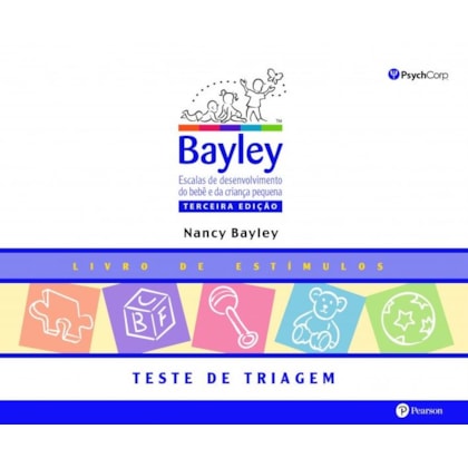 Bayley III - Livro de estímulos do Teste de Triagem