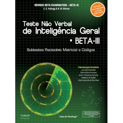 BETA III - Caderno de Aplicação - Raciocínio Matricial