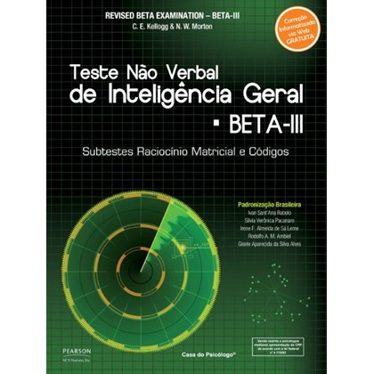 BETA III - Caderno de Aplicação - Raciocínio Matricial