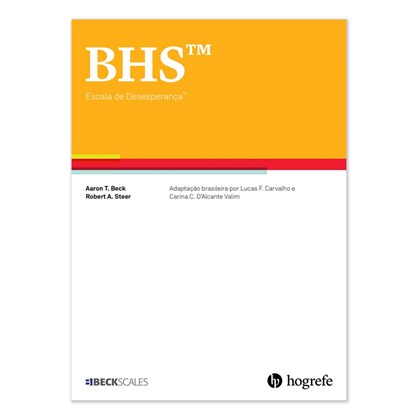 BHS - Escala de Desesperança de Beck - Kit Completo