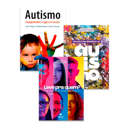 Combo 1 - Livros sobre autismo