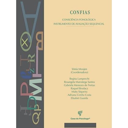 CONFIAS - Consciência fonológica instrumento de avaliação sequencial - Pranchas com bolsa