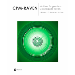 CPM-RAVEN - Matrizes Progressivas Coloridas de Raven - Kit Completo