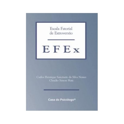 EFEx - Escala fatorial de extroversão - Caderno de aplicação