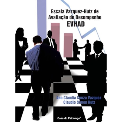 EVHAD - Escala Vazquez-Hutz de Avaliação de Desempenho - Bloco de Folha de Apuração