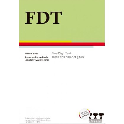 FDT - Bloco com 25 folhas de respostas