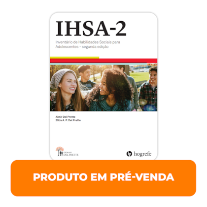 IHSA-2 - Kit completo - Inventário de habilidades sociais para adolescentes