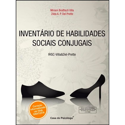 IHSC - Inventário de Habilidades Sociais Conjugais - Kit Completo