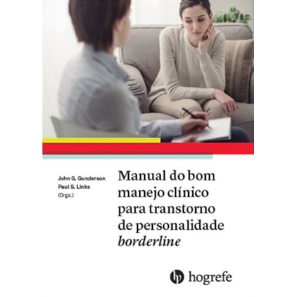 Manual do bom manejo clínico para transtorno de personalidade borderline