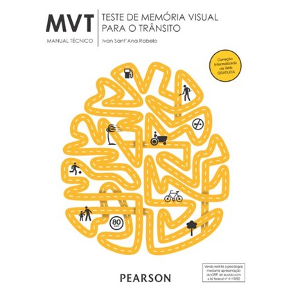 MVT - Teste de Memória Visual para o Trânsito - Kit Completo