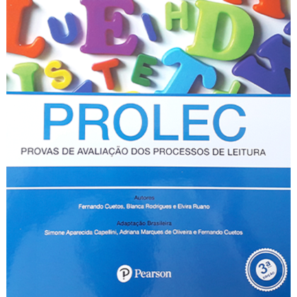 PROLEC 2º ED - Prova de Avaliação dos Processos de Leitura - Caderno de Prova