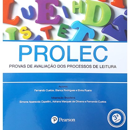 PROLEC 3º ED - Prova de Avaliação dos Processos de Leitura - Caderno de Prova