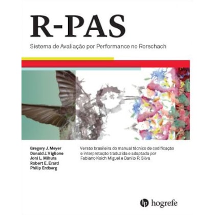 R-PAS – Sistema de Avaliação por Performance de Rorschach (Coleção)