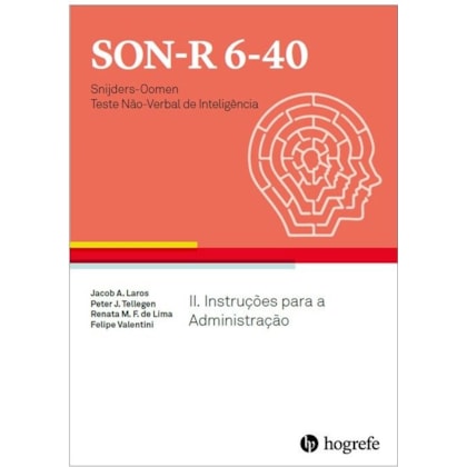 SON-R 6-40 - Formulário de Registro (Bloco de resposta)