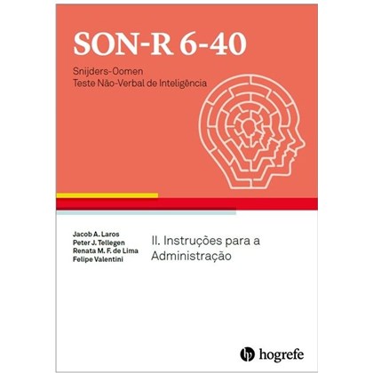 SON-R 6-40 - Formulário de Registro (Bloco de resposta)