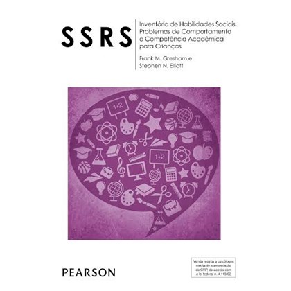 SSRS - Kit de Reposição - Inventário de Habilidades Sociais, Problemas de Comportamento infantil