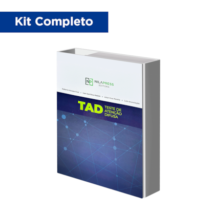 TAD - Kit Completo - Teste de Atenção Difusa