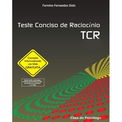 TCR - Teste Conciso de Raciocínio - Caderno de Provas