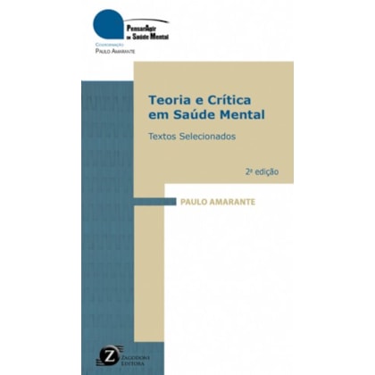 Teoria E Crítica Em Saúde Mental