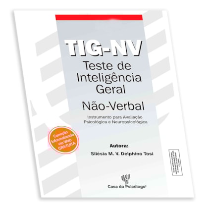 TIG-NV - Teste de Inteligência Geral Não-Verbal - Bloco de Resposta