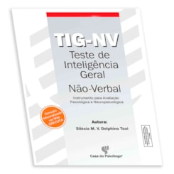 TIG-NV - Teste de Inteligência Geral Não-Verbal - Kit completo
                                          