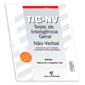 TIG-NV - Teste de Inteligência Geral Não-Verbal - Kit Completo TIG-NV - Teste de Inteligência Geral Não-Verbal - Kit Completo
