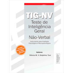 TIG-NV - Teste de Inteligência Geral Não-Verbal - Kit completo
                                  