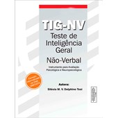 TIG-NV - Teste de Inteligência Geral Não-Verbal - Kit completo
