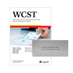 WCST - Teste Wisconsin de Classificação de Cartas - Kit COM CARTAS