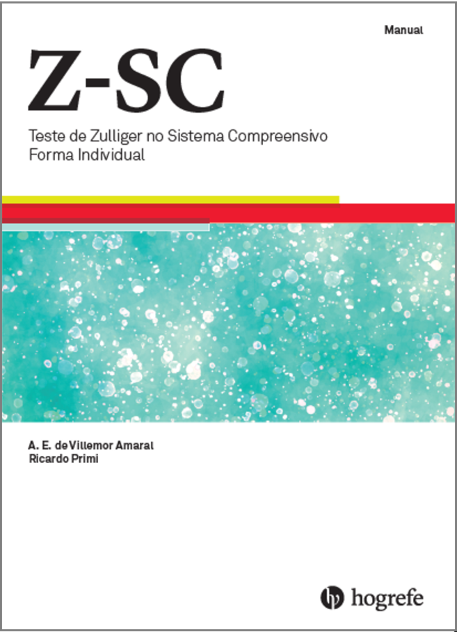 Z-SC (COLECAO COMPLETA COM PRANCHA) Teste de Zulliger no Sistema